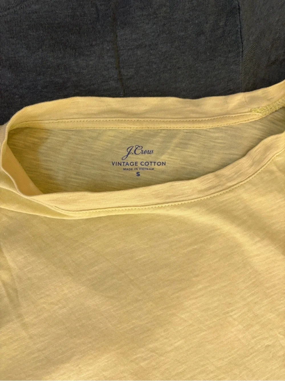 J. Crew Women’s 4 Short-Sleeve Tee Bundle Yellow, Coral, Olive, Navy Sz Small/M